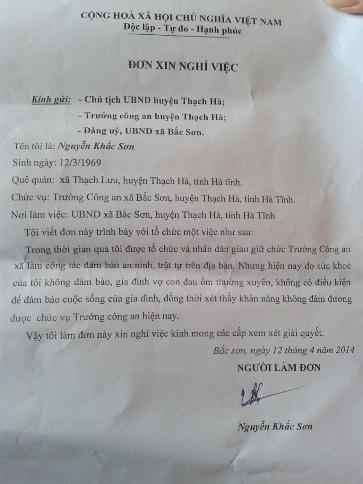 Hoang mang, lo lắng bao trùm xã “dân vây cán bộ“